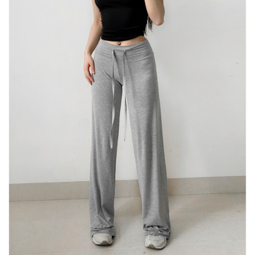 Super Soft Fitness Pants Casual Pants High Waist Wide Leg Pants Slimming Women's All-match Sports Modal Spring and Summer 1766 Super Soft Fitness Pants Casual Pants High Waist Wide Leg Pants Slimming Women's All-match Sports Modal Spring and Summer 1766