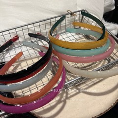 Acrylic Hairband with Jelly Color Base, Instagram Girl Style, Colorful, Versatile Hair Accessory, Clip-in Hairband, Wholesale