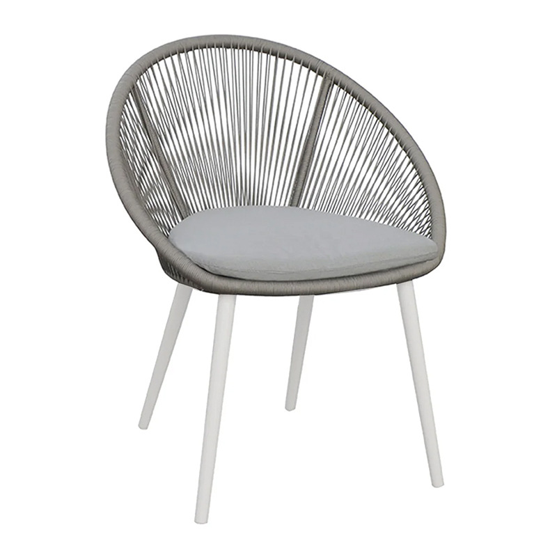 Mesa y silla de caña al aire libre combinación de aluminio al aire libre balcón patio muebles de ocio al aire libre impermeables image 5