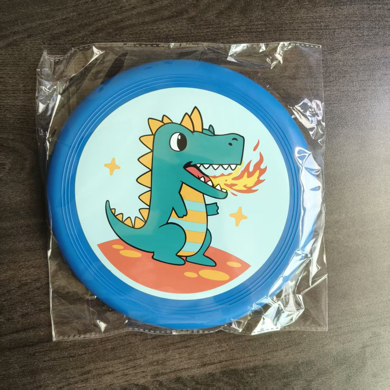 TPR 소재 20cm 프리스비(공룡 불을 뿜는)