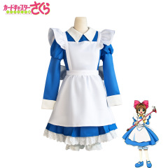 百变小樱cos服爱丽丝小樱女仆装木之本樱cosplay二次元魔卡少女樱