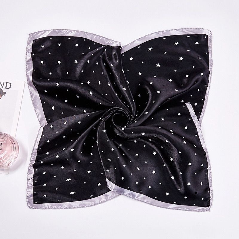 Small Square Scarf Korean Professional Silks and Satins Versatile Bank Stewardess Train Attendant Business Fashion Decorative Women's Scarf