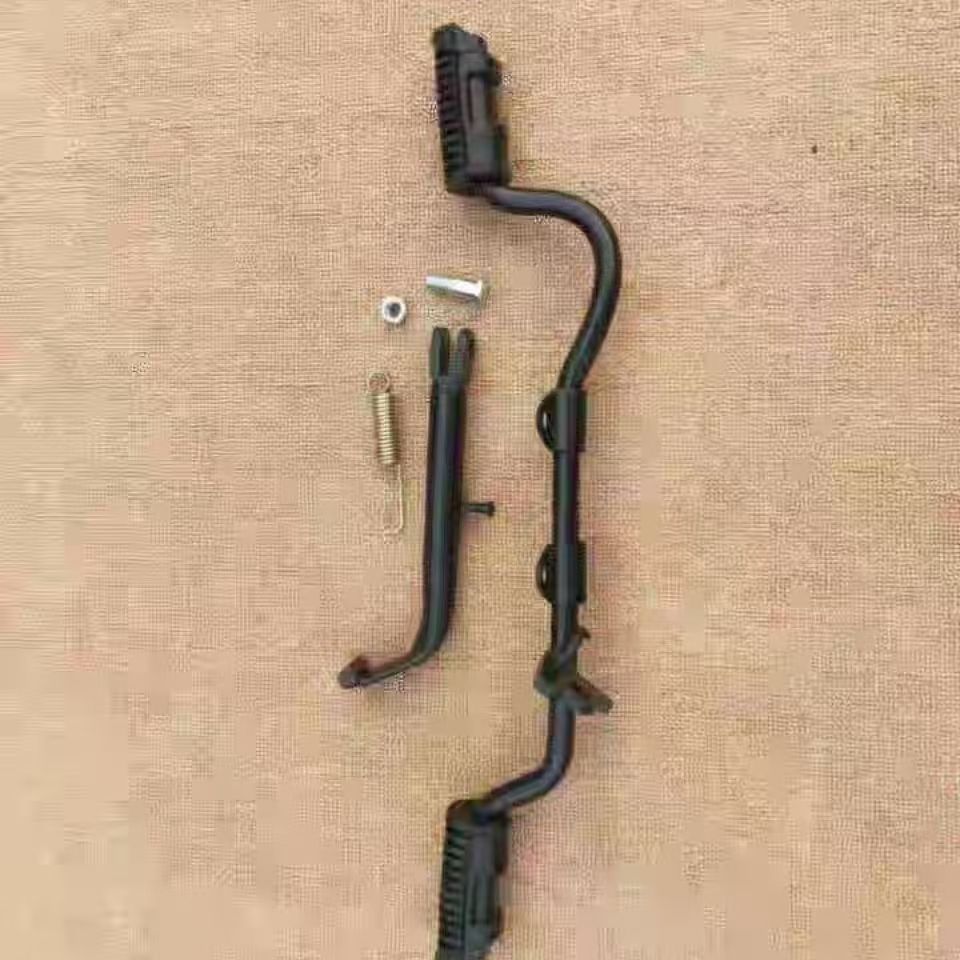 Curved beam motorcycle parts: Dayang DY100 side stand, 110 Tai Honda side support assembly