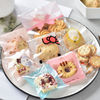 100 nougat Packaging bag Snowflake autohesion Moon cake bags Self-styled Cookies biscuit Pineapple Cake