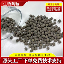 BAF滤池黏土生物陶粒滤料工业污水处理生物挂膜反硝化过滤器用