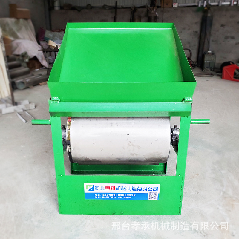 磁选机强磁铝销铁削铜屑吸铁机滚筒式小型磁选机分离铝屑铜米除铁