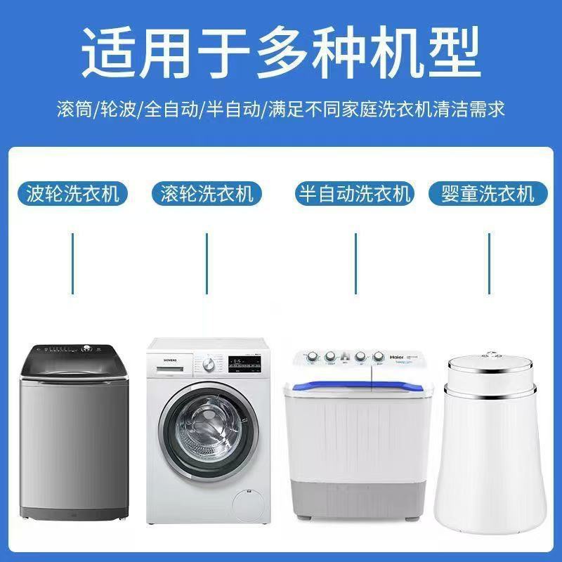洗濯機用洗剤（青色の角型ボトル入り）高効率除菌、槽内洗浄、強力な水垢除去|undefined