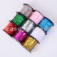 100 yards connected sequins 6mm crafts beads PVC clothing sequins DIY clothing accessories connected pieces