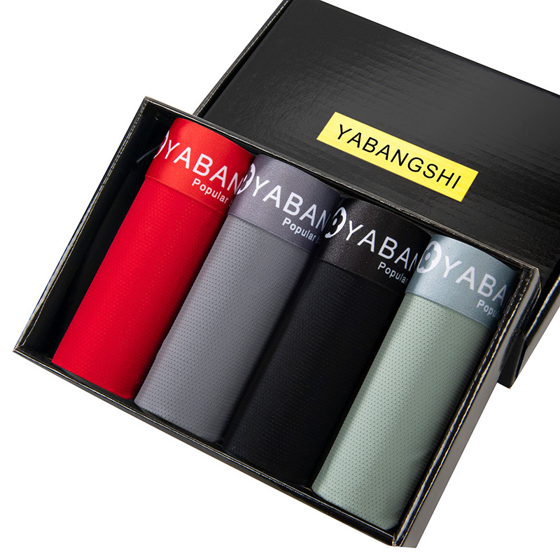 Color sólido 4 Pack (rojo + gris + negro + verde) agujero transpirable