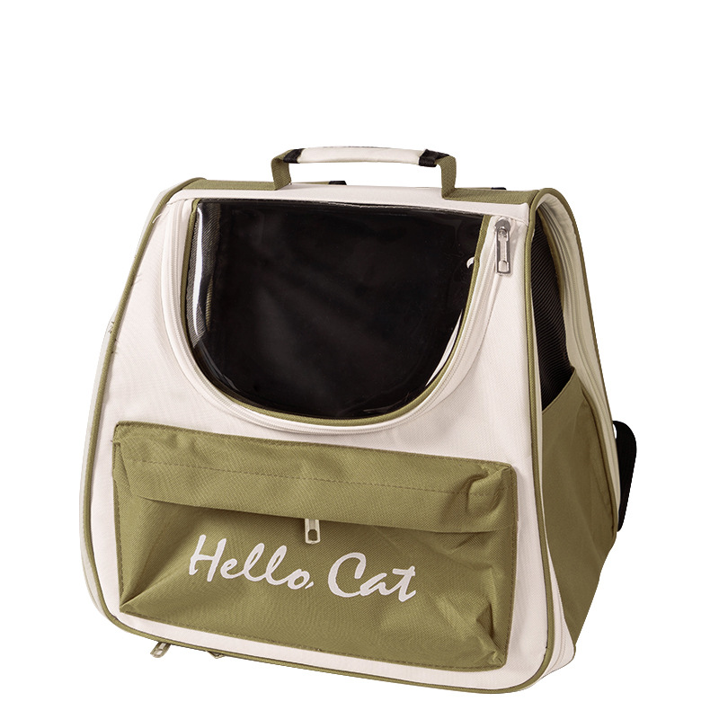Portable Backpack Cat Bag Large Capacity Cat Carrier Travel Bag For Cats_voghion.com