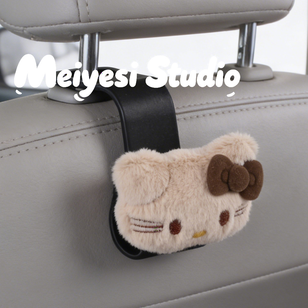 Gancho de asiento de coche lindo de dibujos animados Gancho de coche