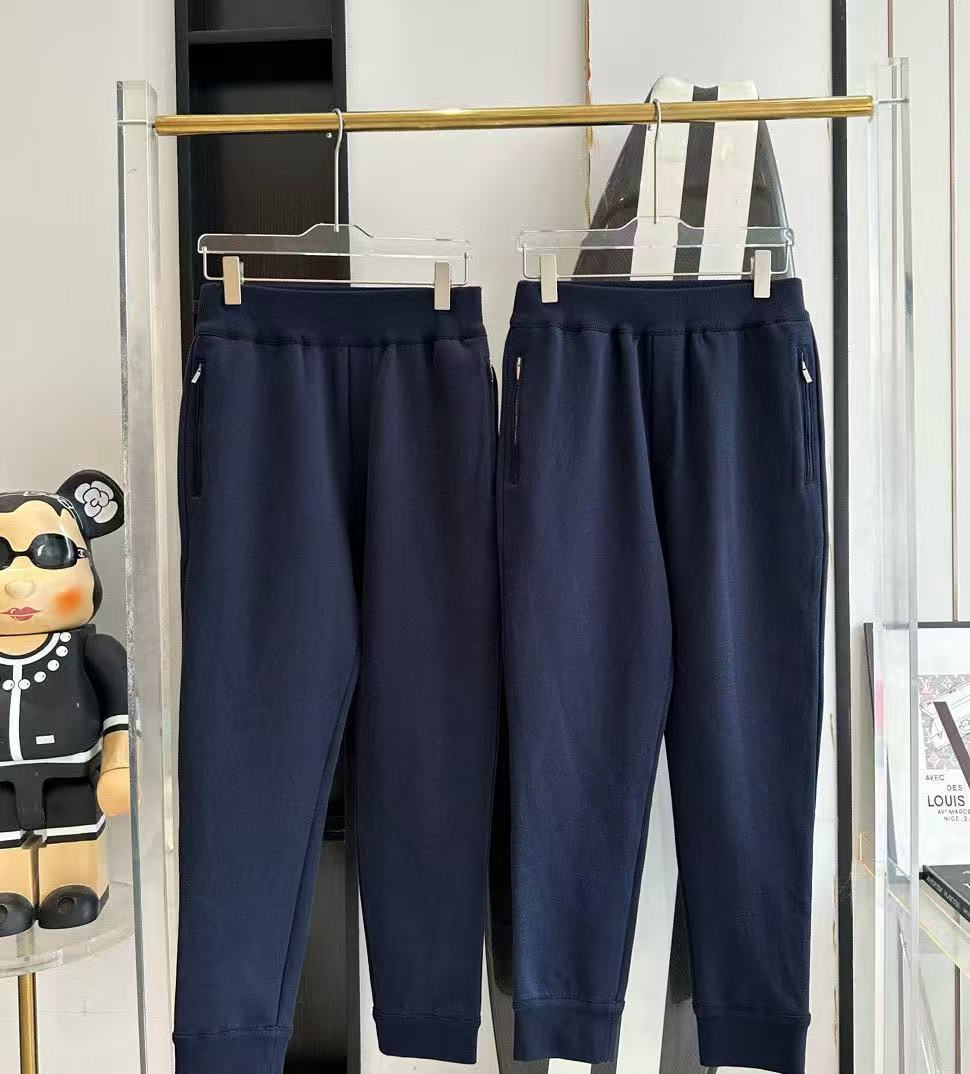 네이비 블루 바지