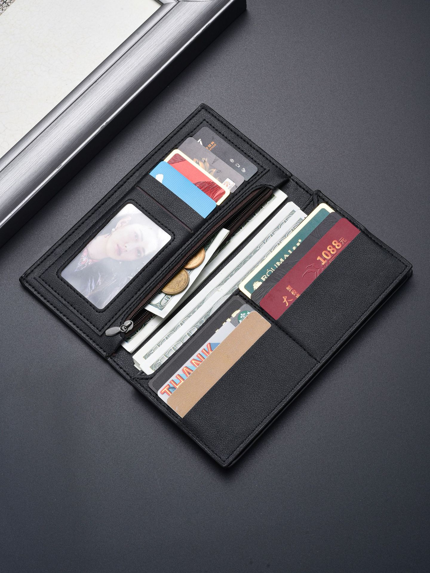 (Cross-border trading), long ultra thin capacious wallet 2