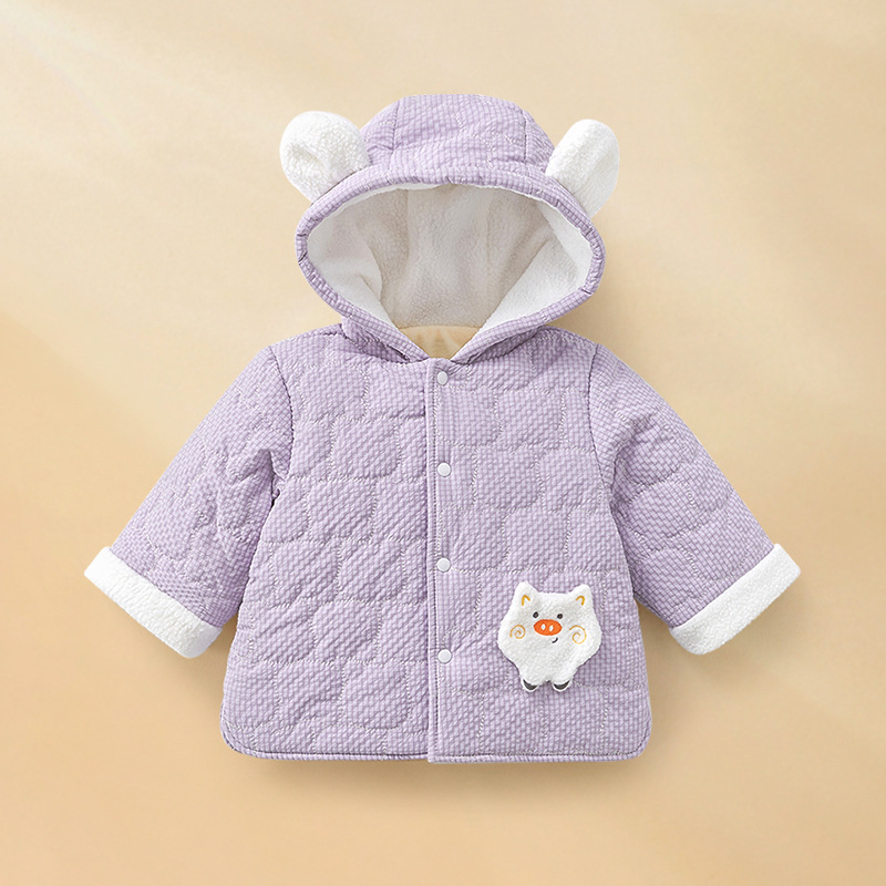 Chaqueta de algodón bebé invierno invierno