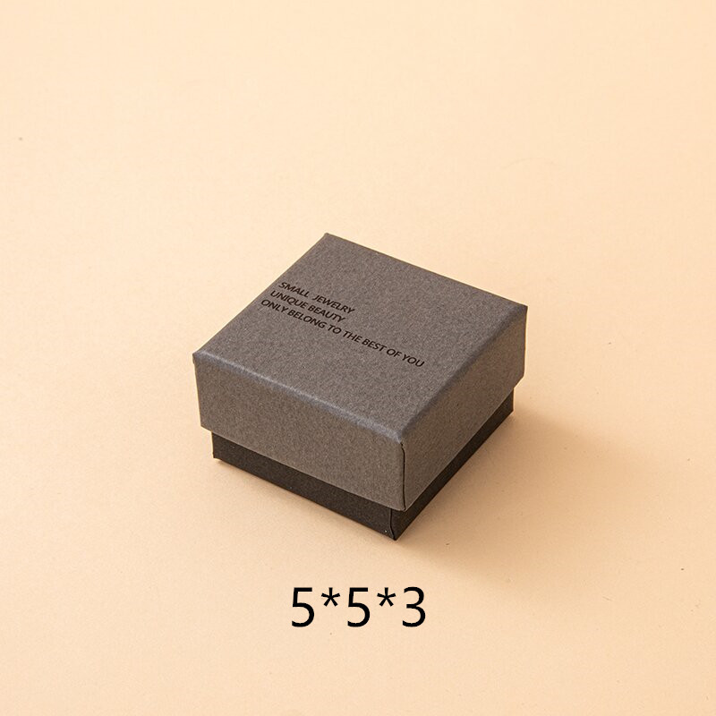 Fabricante en stock Luz de lujo gris negro joyería caja de joyería collar pendientes anillo pendientes pulsera caja de joyería