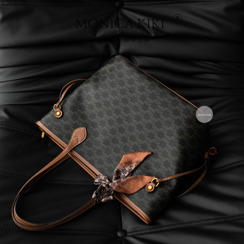Luxury Tote Bag with Large Capacity for Women, 2026 New Model, High-End Celine Handbag, Shoulder and Crossbody Bag