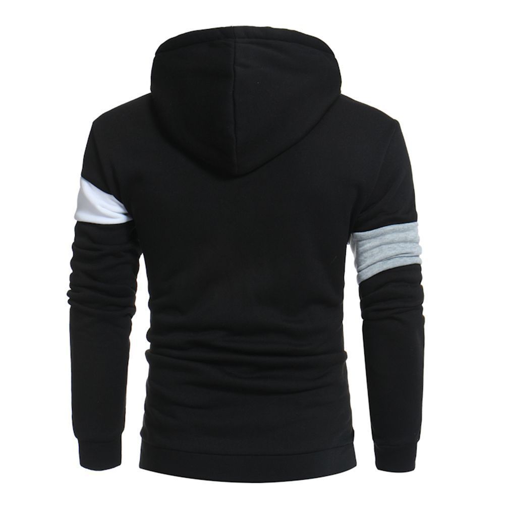 Men's Clothing autumn and winter men's fashion color matching sweatsh men's color matching hoodie hot sales_mkmklike.com