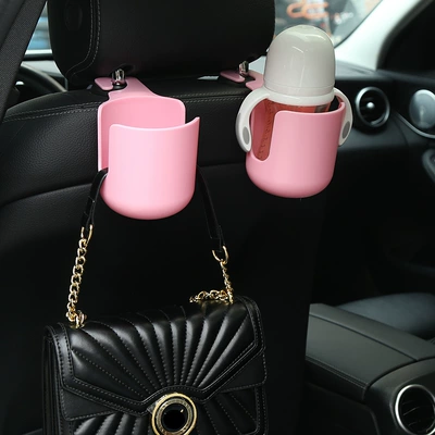 car hook seat back: Car cup holder/beverage holder