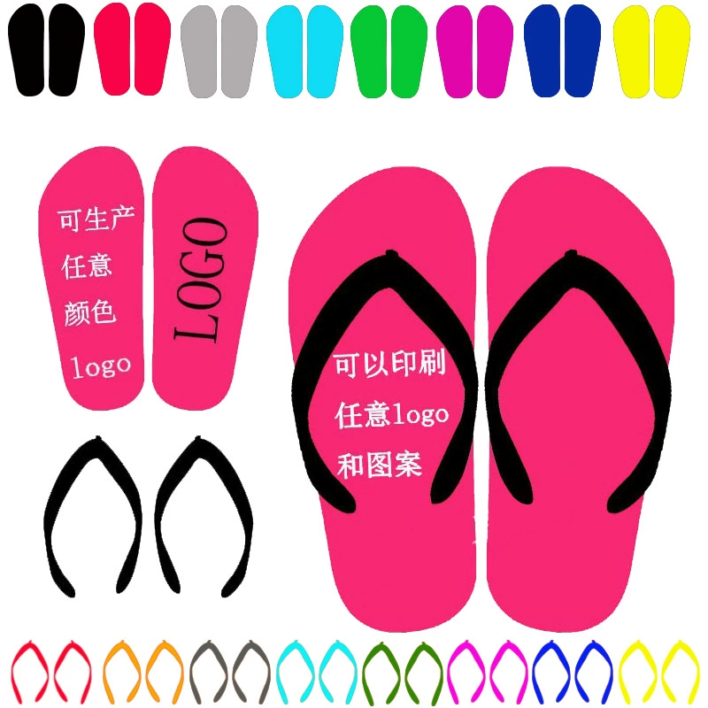 (Cross-border trading), flip flops, beach slippers, custom-made, print