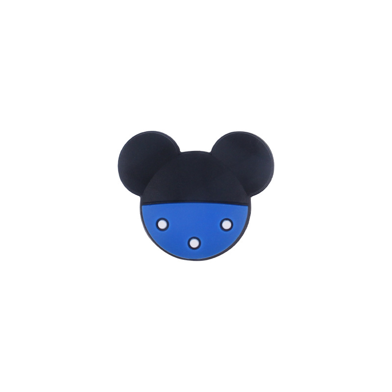 Bebé suministros dibujos animados animal cuentas de silicona DIY bebé creativo chupete cadena mordedor pulsera accesorios juguete