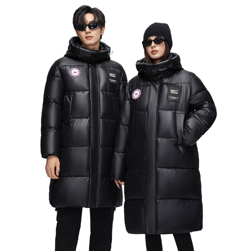 Women's Autumn and Winter Fashion Classic Versatile Slim Fit Warm Cotton Feather Jacket_voghion.com