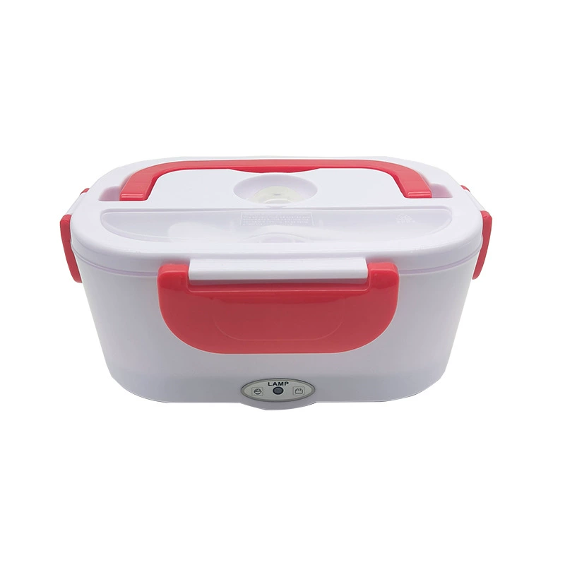 【Customized Support】Heating car lunch box, car dual-purpose two-in-one plastic stainless steel plug-in electric lunch box