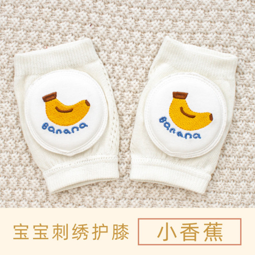 Children's knee pads, baby learning to crawl protective sponge, summer thin baby sports mesh protective gear, anti-fall, elbow pads, breathable
