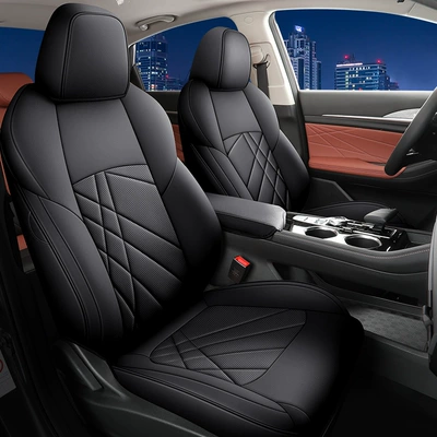 Car Seat Cover All Seasons | Modelə uyğun (Original) oturacaq örtükləri - tourmaline-black-standard-edition-note-the-model-year-rear-half-package