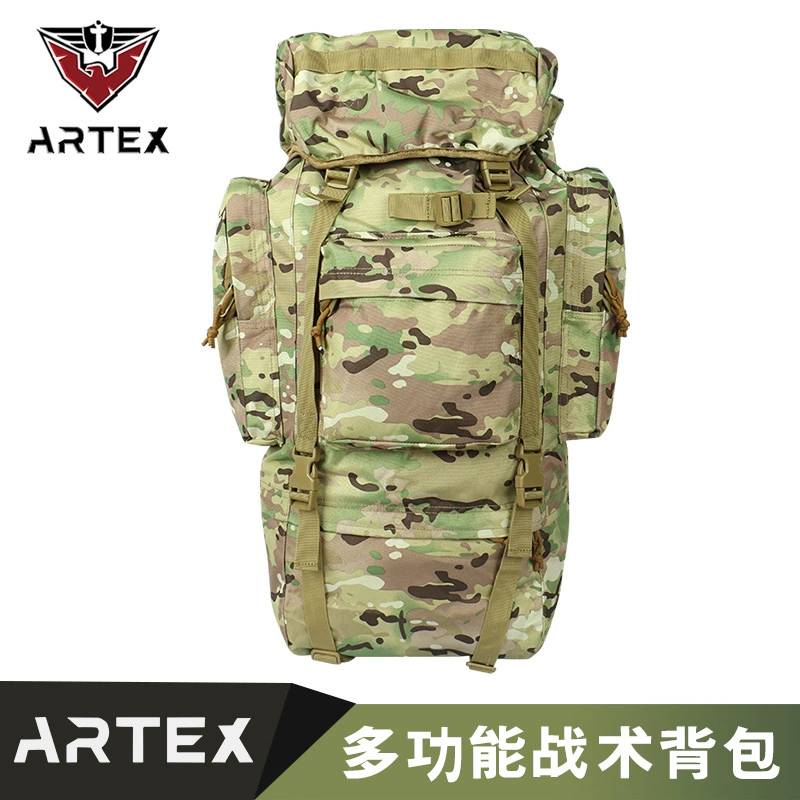 Тактический большой рюкзак, спортивный уличный военный камуфляжный рюкзак для альпинизма, тактический рюкзак большой вместимости 65 л