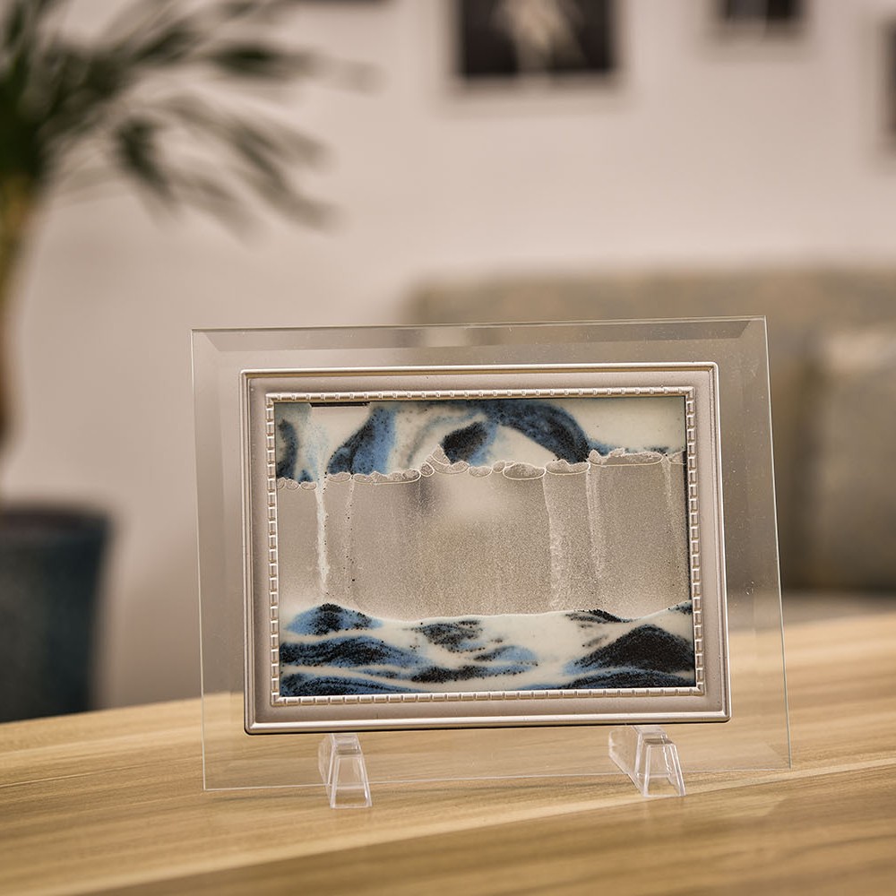 Черно -белый и синий 5 дюймов