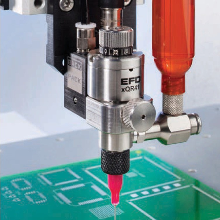 NORDSON EFD xQR41 MicroDot 撞针式胶阀 MINI741精密快拆撞针阀