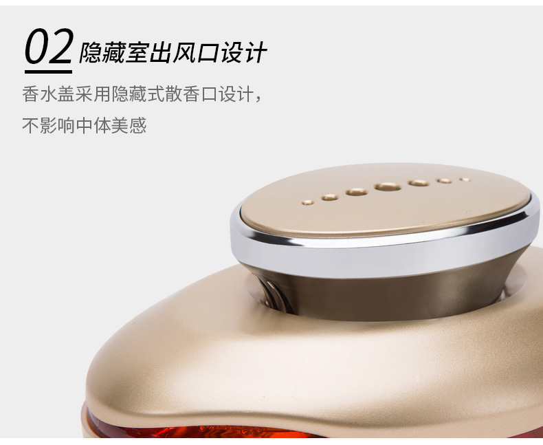 High-end Car Aromatherapy Fashion Fragrance Ornaments Men's Car Perfume High-end Lasting Light Fragrance Essential Oil Car Perfume
