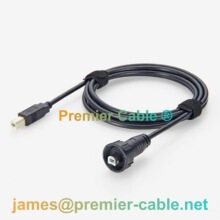 IP67��ˮUSB2.0 B�͹������B�Ӿ� ���I�O��ͨ�Ŕ�����ݔ��| ����