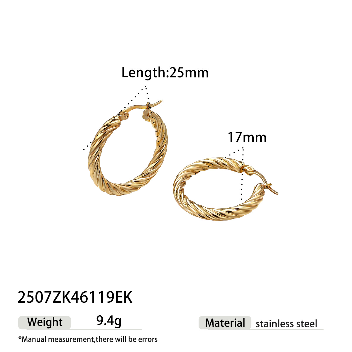 TENA Europa y los Estados Unidos venta caliente de anillo de acero inoxidable de acero de titanio de moda de diseño lineal pernos de orejas joyas transfronterizas