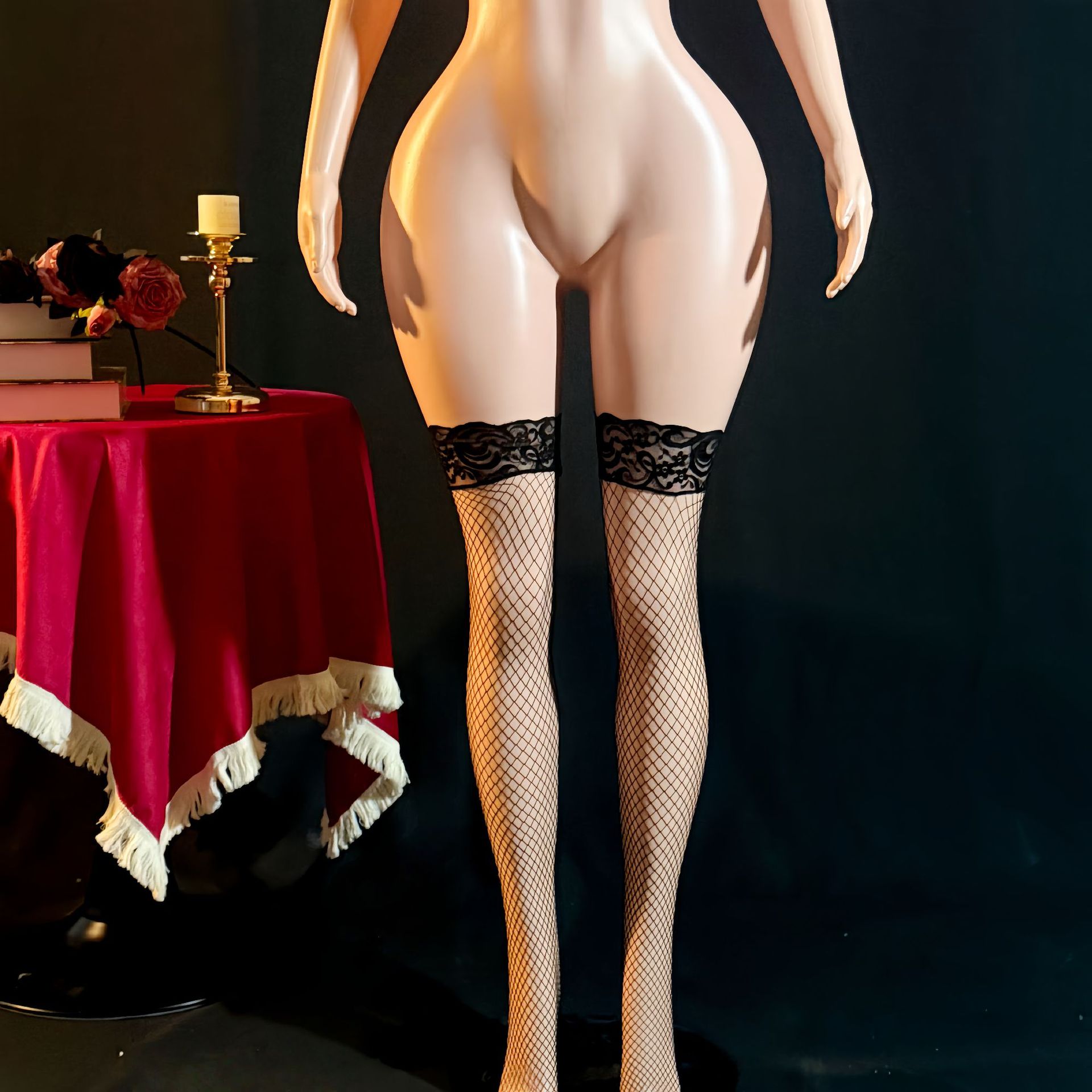 Yue mariposa Europa y América ropa interior sexy comercio exterior al por mayor fábrica coqueteo sexy uniforme conjunto de ropa de red de chicas