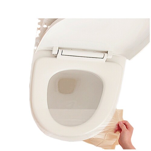Thickened Disposable Toilet Seat Cover Extended Size for Travel, Outing, Hospital, Home, Hotel, Pregnant and Postpartum Waterproof Toilet Seat Mat
