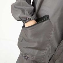 防尘岩棉防水透气防油工作服分体防护服宽松耐磨男女套装同款连帽