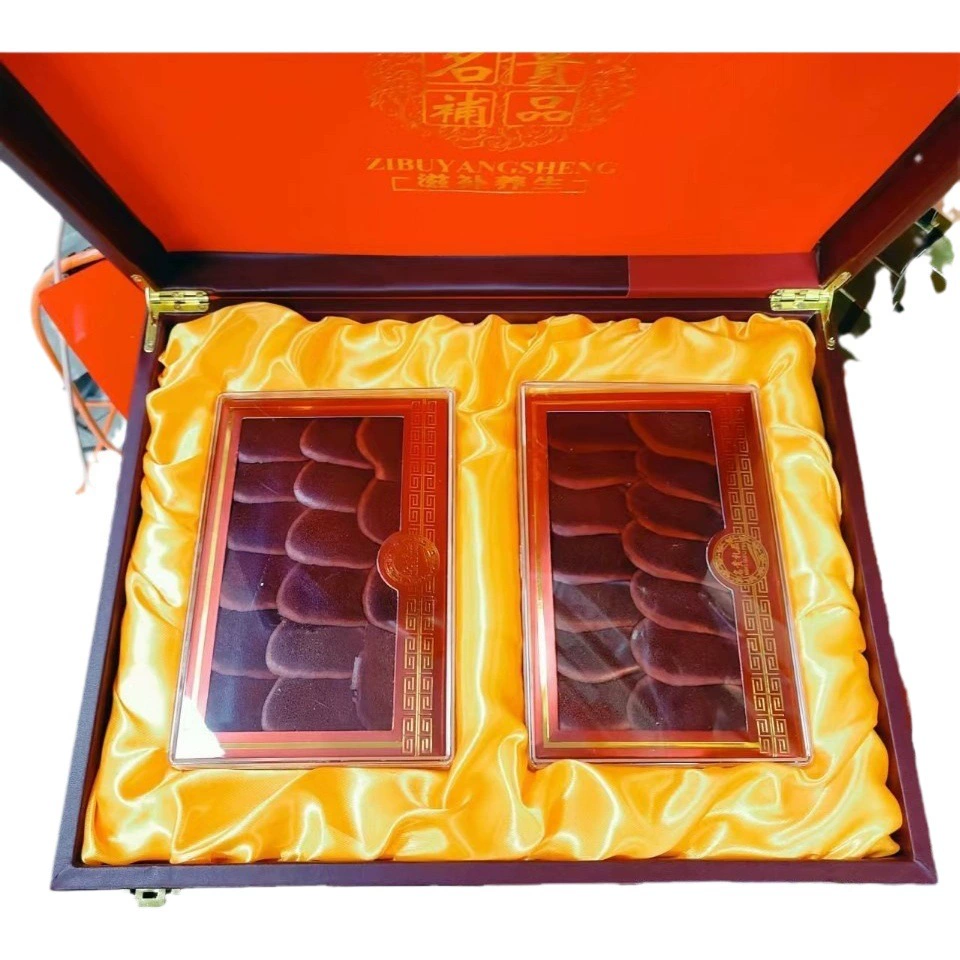 Сушеные срезы оленьих рогов из северо-восточной части страны, акриловая подарочная коробка, кроваво-розовые срезы, подарочная коробка, акционные срезы оленьих рогов.