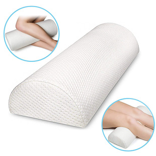 Cross-Border Memory Foam Leg Pillow Memory Foam Knee Pillow Memory Foam Neck Pillow Lumbar Support Semi-Cylindrical Leg Pillow Semi-Cylindrical Waist Pillow