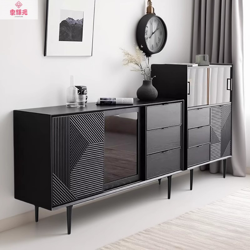 Italian Sideboard Storage Cabinet Minimalist Style Cupboard Living Room Simple Storage Cabinet Kitchen Cabinet Light Luxury Storage Cabinet