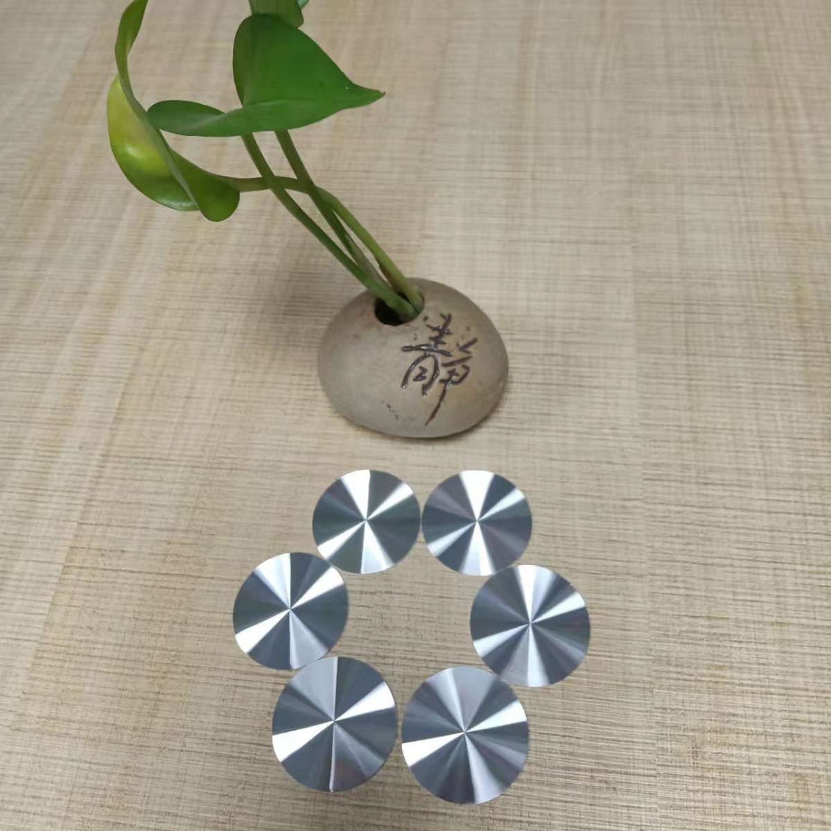 厂家供应CD纹标签牌折光铭牌家具电器铝牌圆形不锈钢铜片现货批发