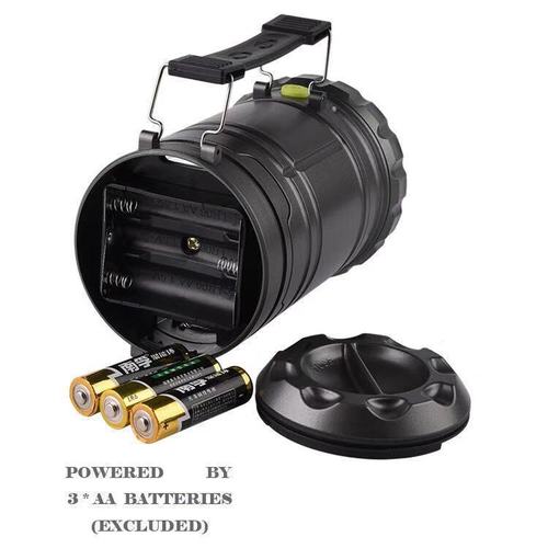 COB3+1 Stretches Outdoor Camping Lantern, Super Bright Campsite Tent Lantern, Automatic Pull Mini Horse Lantern, Outdoor Camping Lantern