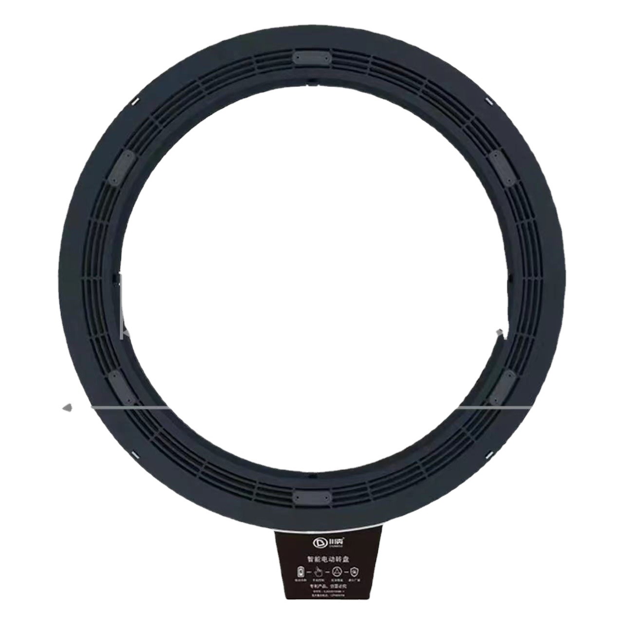 Intelligent Electric Turntable for Hotel and Home Use, Universal Automatic Rotating Turntable Base for Round Tables Made of Glass, Marble, or Wood