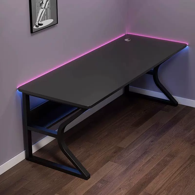 电竞桌台式电脑桌家用办公桌卧室简易书桌学生学习写字桌子工作台