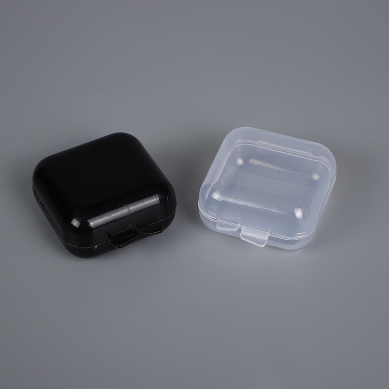 Earplugs Pp Plastic Box Small Earrings Ring Jewelry Box Digital Accessories Parts Packaging Empty Box Mini Storage Box