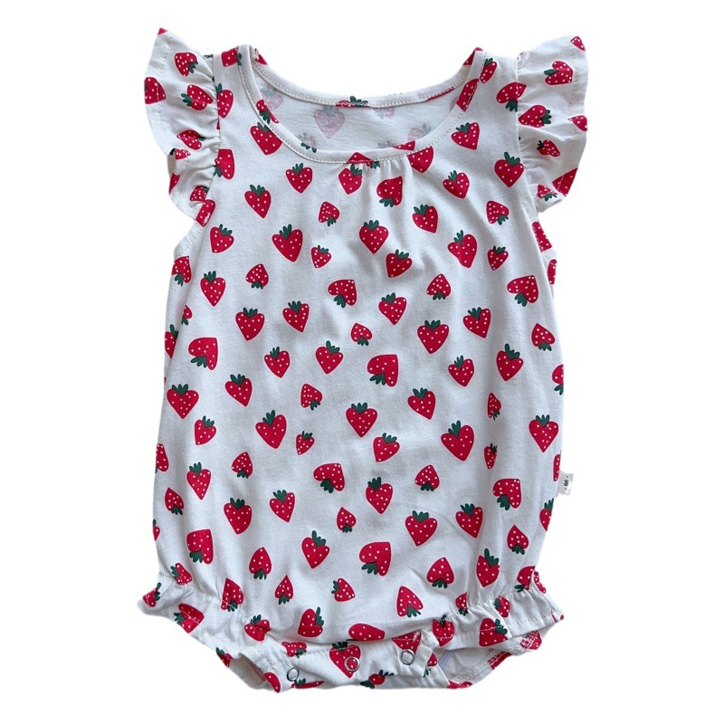 【Liquidación】Ropa de Verano para Bebés, Estilo Coreano, Ropa Infantil, Conjunto de Verano para Niños Pequeños, Mameluco sin Mangas con Volantes para Bebés