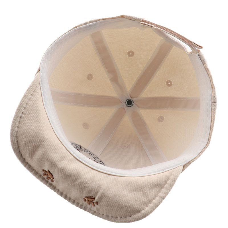 Sombreros para bebés primavera y otoño delgados sombreros de boca de pato bebés algodón lindo primavera sombreros de béisbol para niños