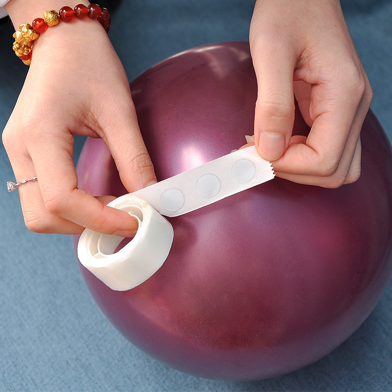 Wedding supplies adhesive dots round stickers, balloon invisible glue, double-sided tape, masking tape