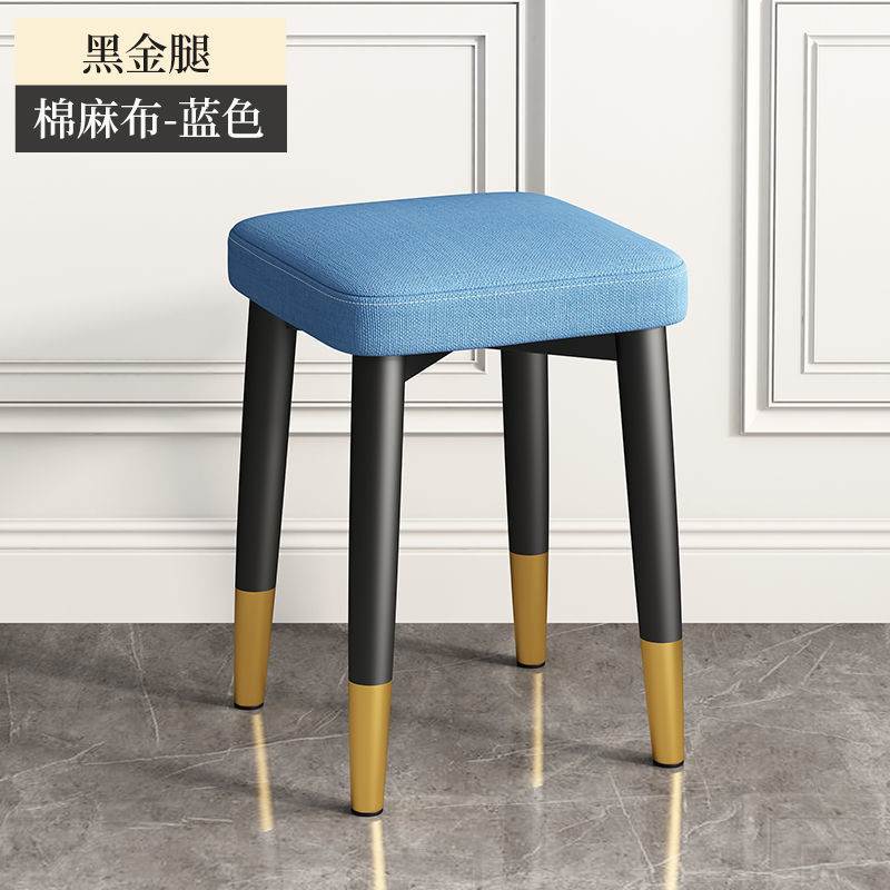 환경 보호 LaTeX + 블랙 골드 다리 + 블루 린넨