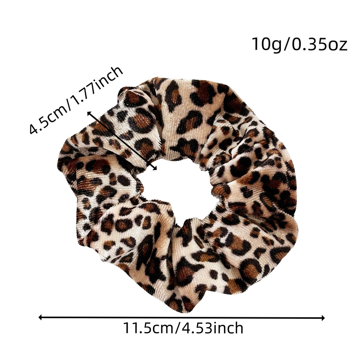 15g Weight Hair Tie Hair Accessories Type 1 Piece Quantity Flannel Material Leopard Pattern Autumn&Winter Season Women's Gender Vintage Style Style Autumn Winter Plaid Velvet Large Elastic Hair Band High Elasticity Hair Tail Hair Band Velvet Hair Accessories 1